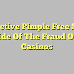 Effective Pimple Free Stay Outside Of The Fraud Online Casinos