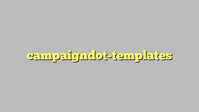 campaigndot-templates